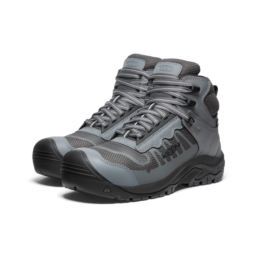Men's Reno Mid Waterproof (Carbon Toe) | Magnet/Black - Image 2
