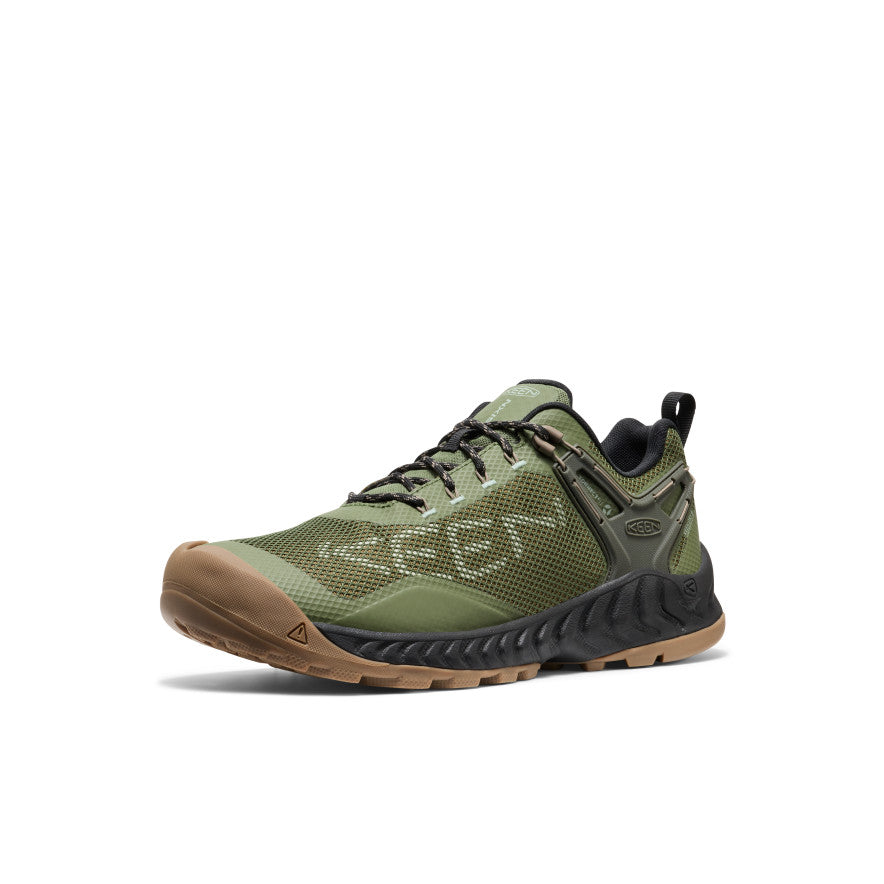 Men's NXIS EVO Waterproof Shoe | Bronze Green/Brindle - Image 3