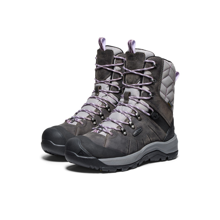 Women's Revel IV High Polar Waterproof Boot | Steel Grey/Orchid Petal - Image 2