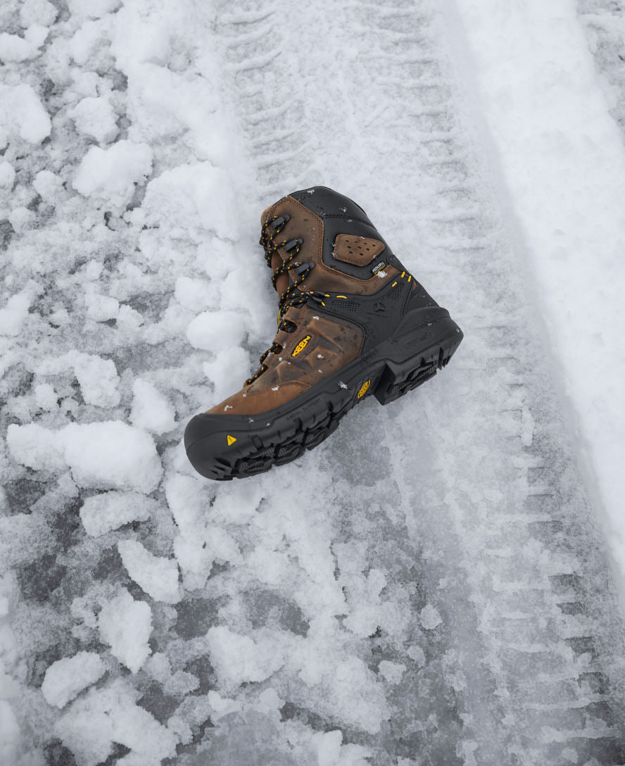 Men's Dover 8 Waterproof Boot (Carbon Toe) | Dark Earth/Black - Image 8