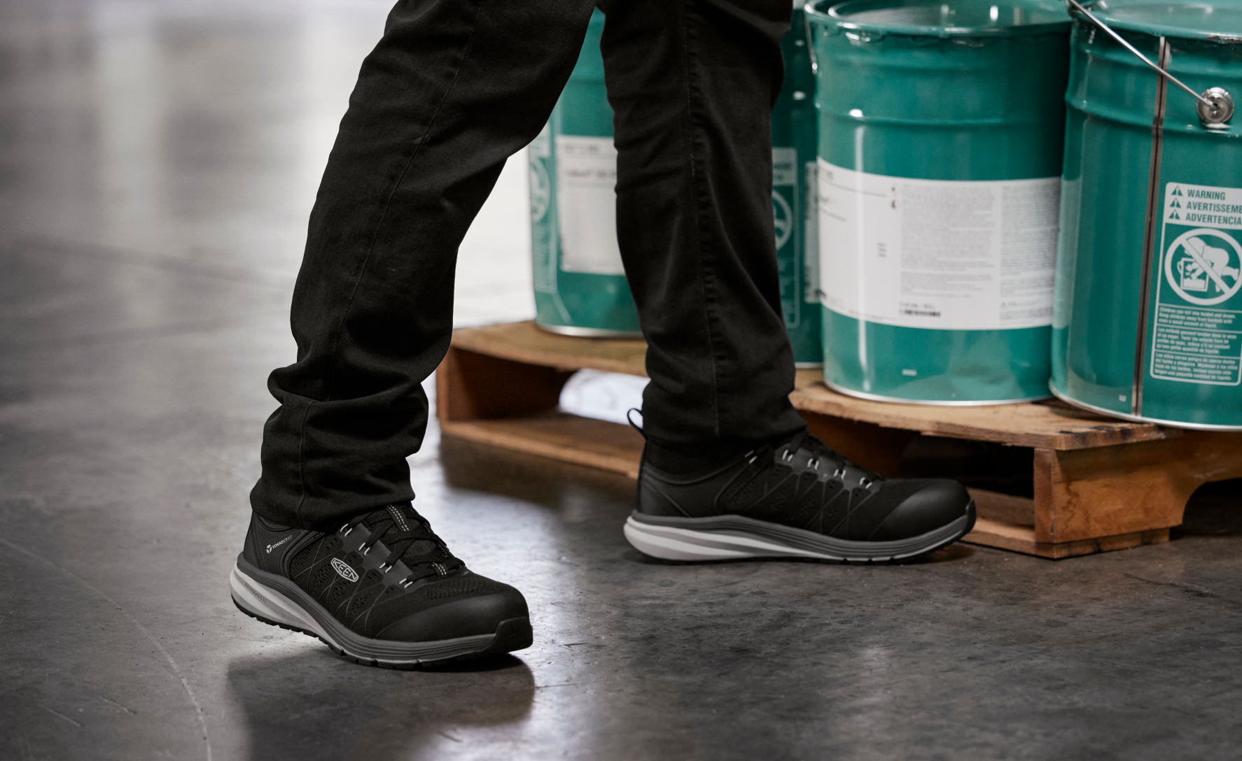 Women's Vista Energy Mid (Carbon Toe) | Vapor/Black - Image 6