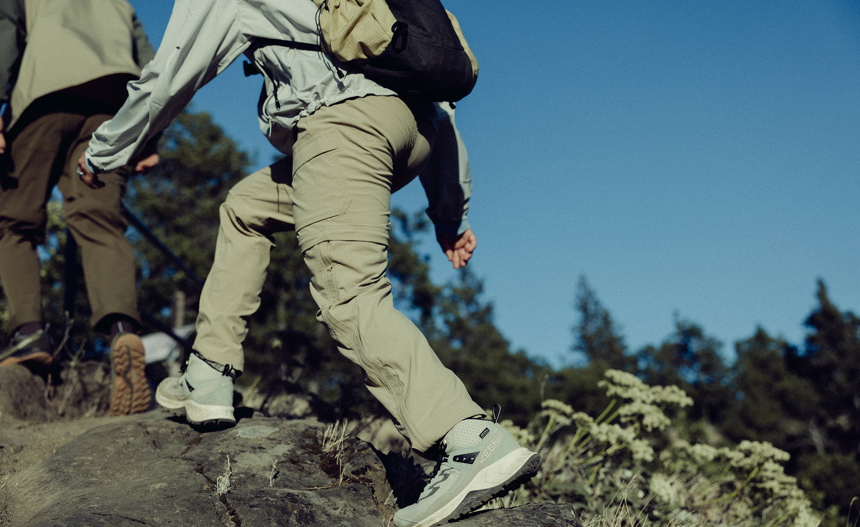Women's Hightrail Waterproof Hiking Boot | Iceberg Green/Abbey Stone - Image 7