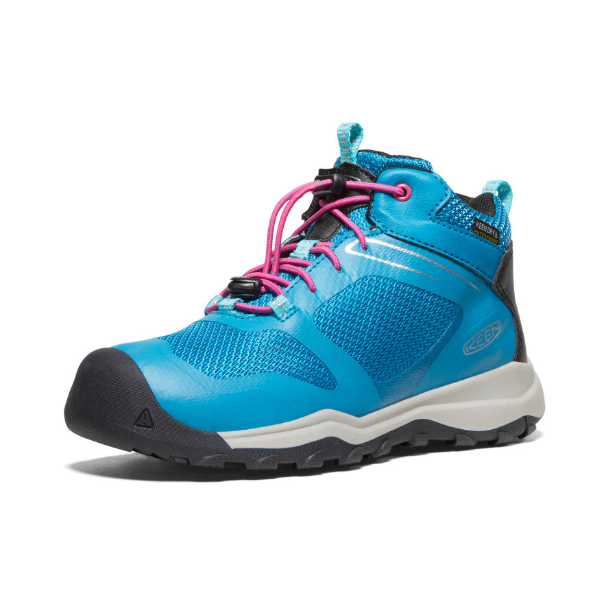 Big Kids' Wanduro Waterproof Boot | Fjord Blue/Fuchsia Purple - Image 3