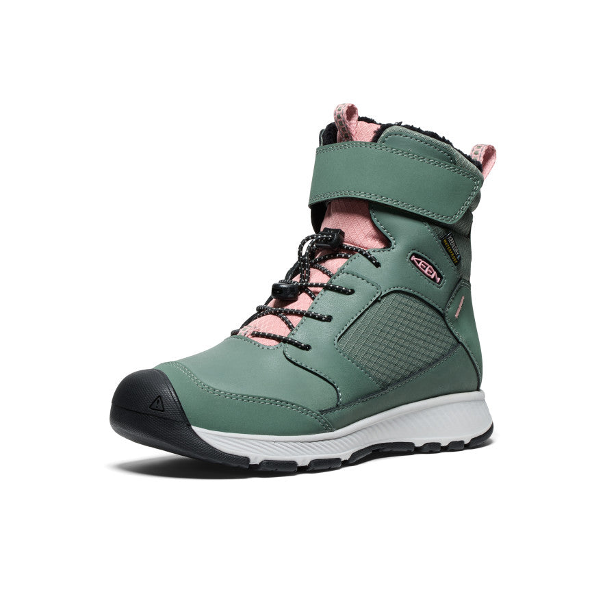 Big Kids' Skua Waterproof Winter Boot | Dark Forest/Rose Elegance - Image 3