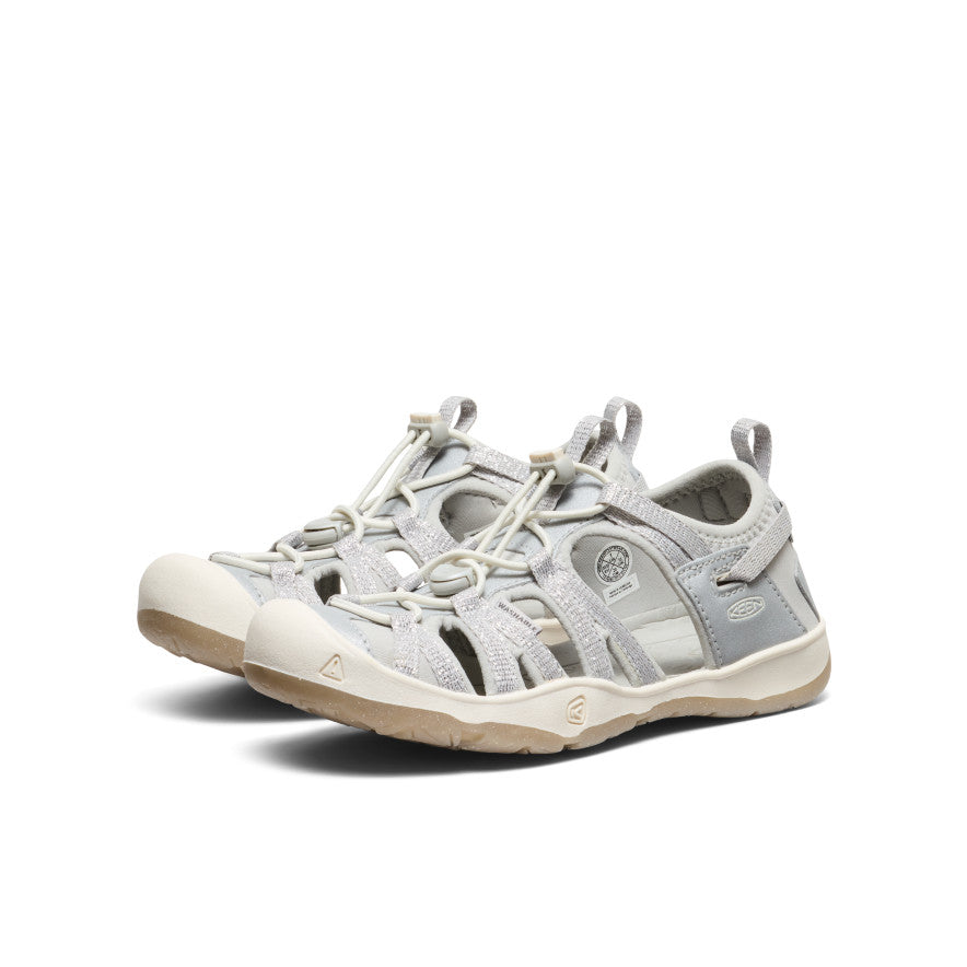 Big Kids' Moxie Sandal | Silver - Image 3