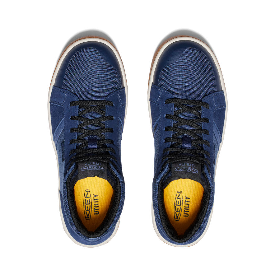 Men's Kenton Mid Work Shoe (Carbon Toe) | Naval Academy/Gum - Image 4