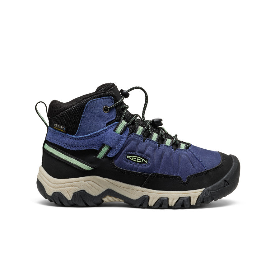 Big Kids' Targhee IV Waterproof Hiking Boot | Skipper Blue/Hemlock