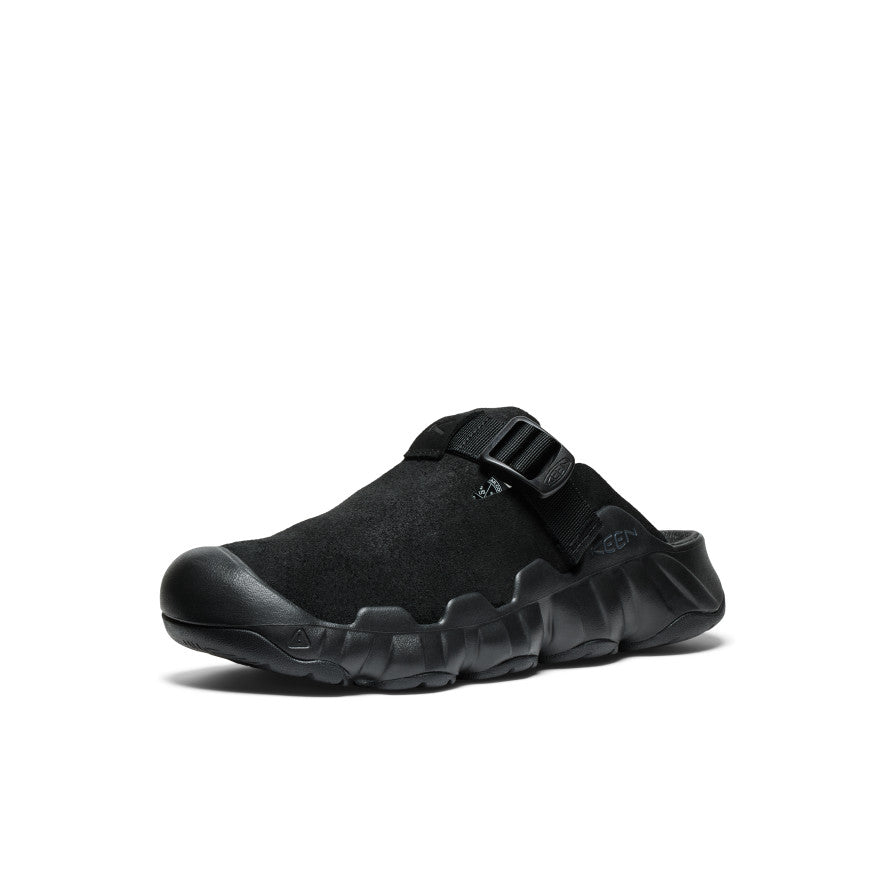 Men's Hyperport Leather Clog | Black/Black - Image 3