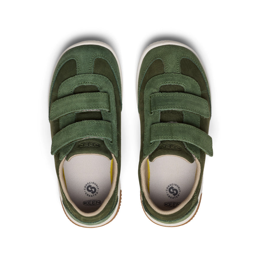 Big Kids' KNX T-Toe Sneaker | Bronze Green/Star White - Image 4