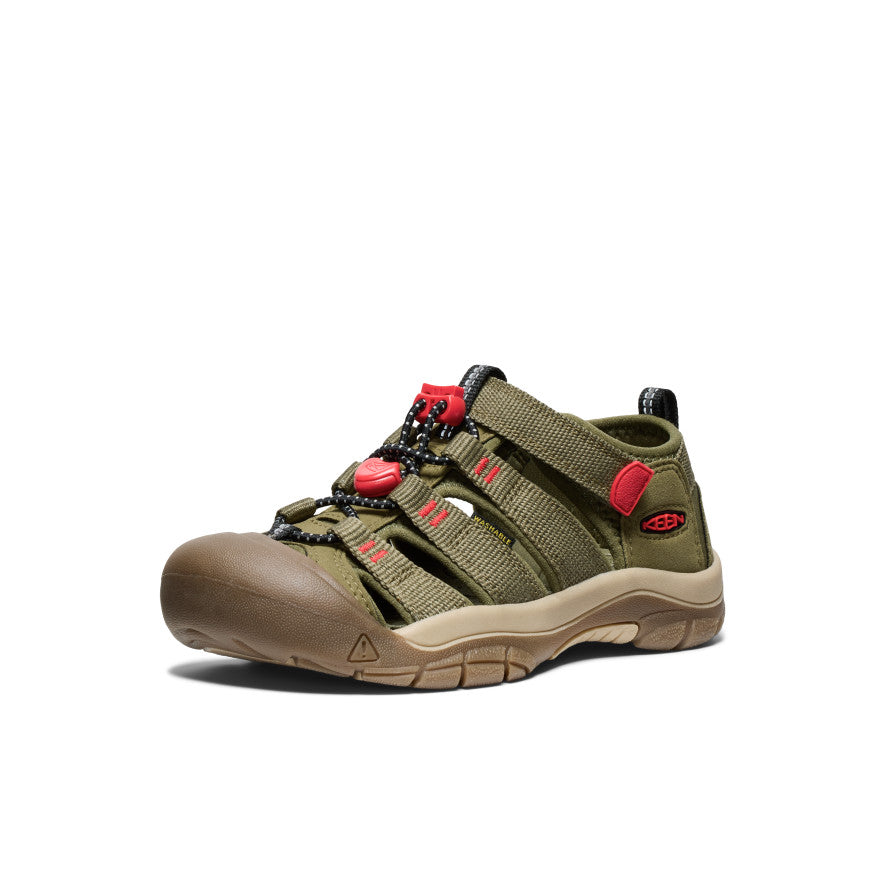 Big Kids' Newport H2 | Martini Olive/Aura Orange - Image 2