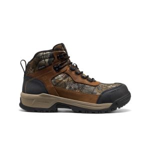Men's Skokie Waterproof Work Boot (Carbon Toe) | Camo/Black