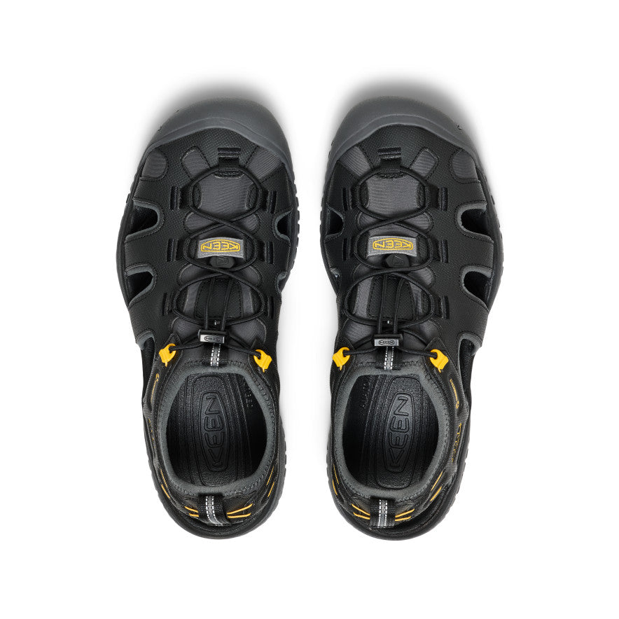 Men's SOLR Sandal | Black/Gold - Image 3