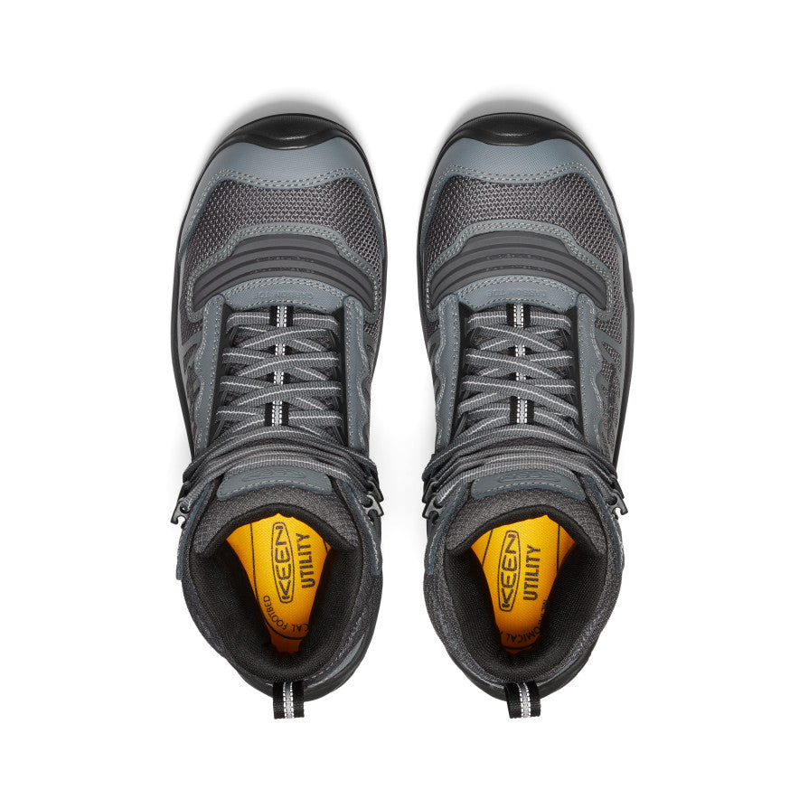 Men's Reno Mid Waterproof (Carbon Toe) | Magnet/Black - Image 4