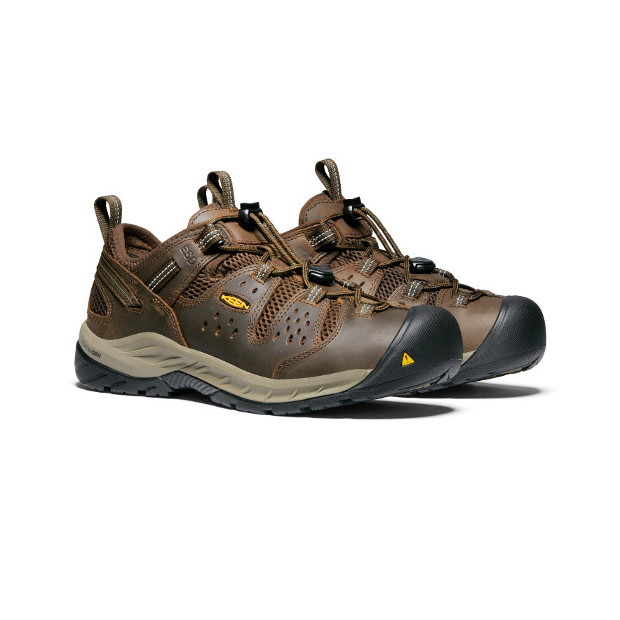 Men's Atlanta Cool II ESD (Soft Toe) | Cascade Brown/Forest Night - Image 2