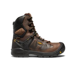 Men's Dover 8 Insulated Waterproof Boot (Carbon Toe) | Dark Earth/Black