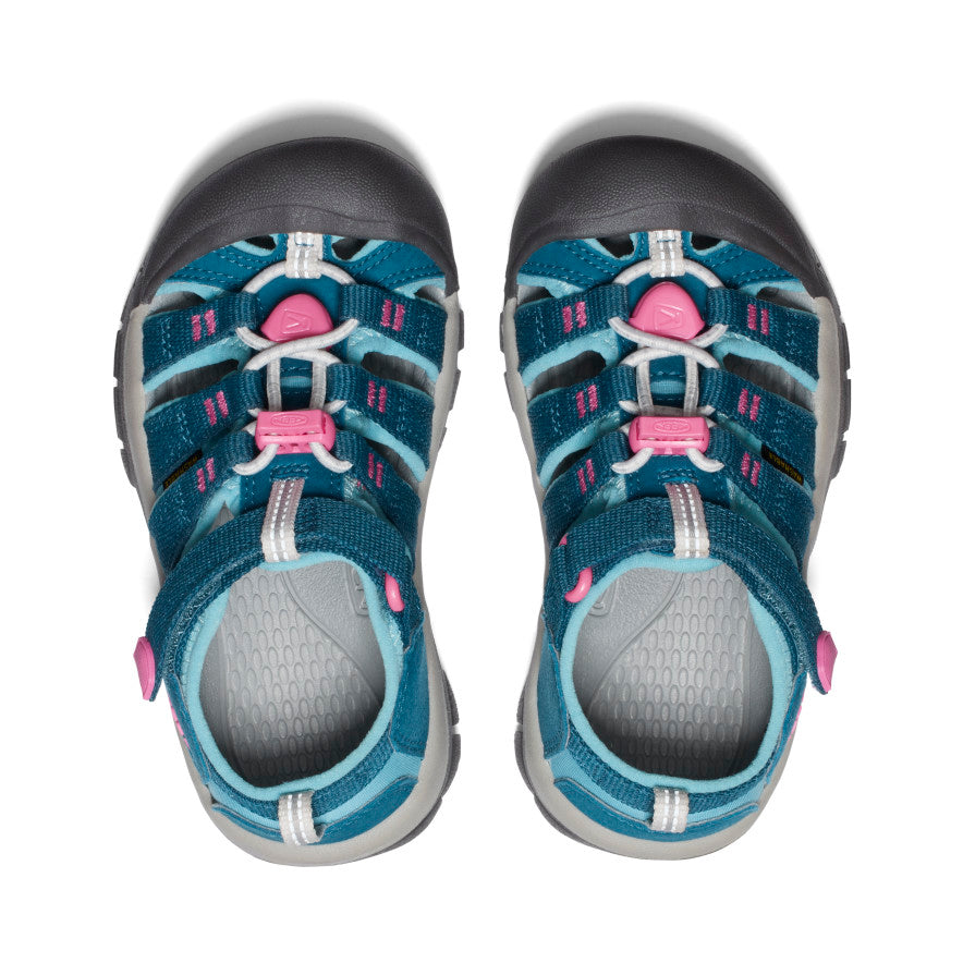 Little Kids' Newport H2 | Legion Blue/Hot Pink - Image 4
