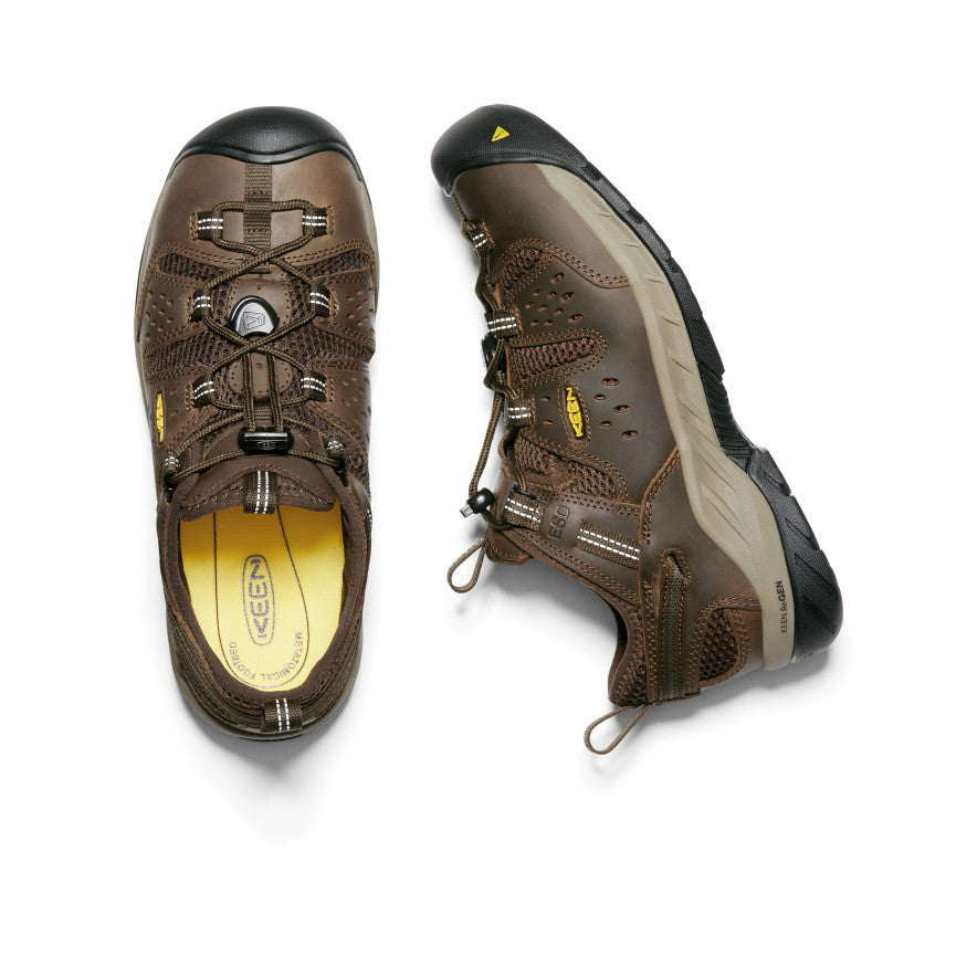 Men's Atlanta Cool II ESD (Soft Toe) | Cascade Brown/Forest Night - Image 4