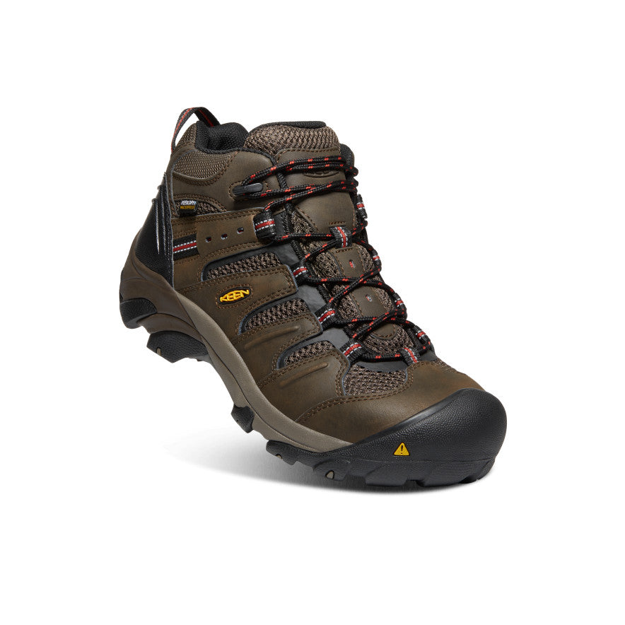 Men's Lansing Mid Waterproof (Steel Toe) | Cascade Brown/Brindle - Image 3