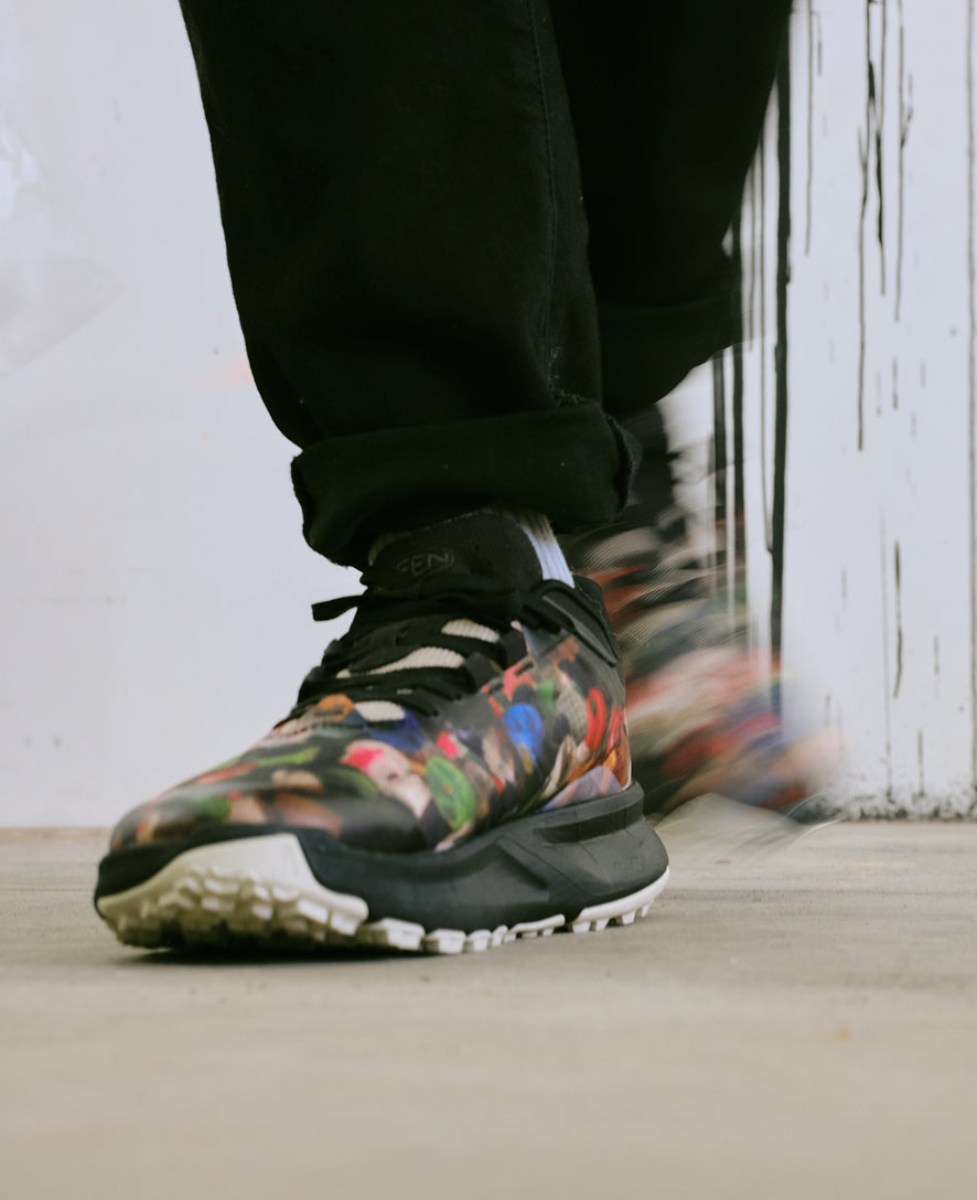 Men's 450 Dirt Hiking Shoe x Ultra Heavy & Palm Graphics | Multi/Black - Image 8