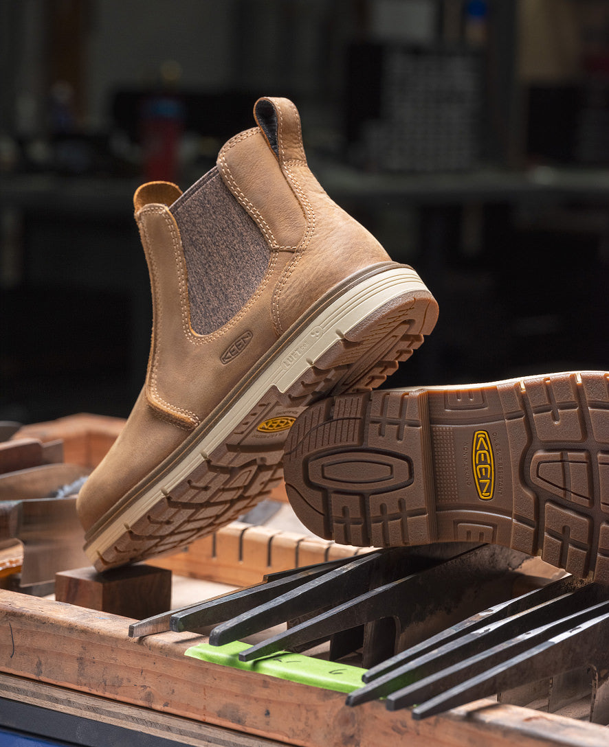 Women's San Jose Chelsea 90?? Heel Boot (Soft Toe) | Belgian/Gum - Image 9