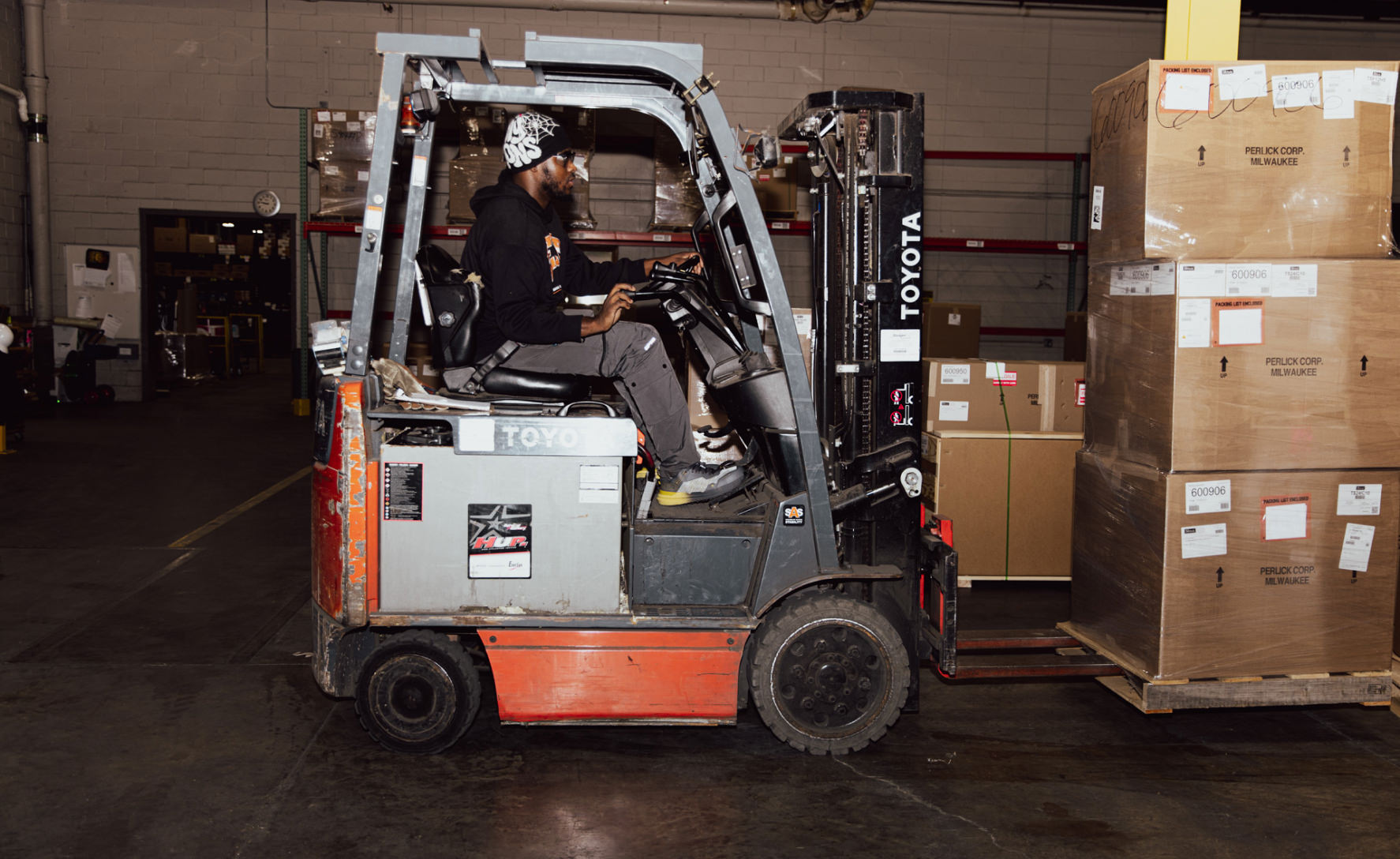 Men's Speedworks Work Sneaker (Carbon Toe) | Magnet/Black - Image 7