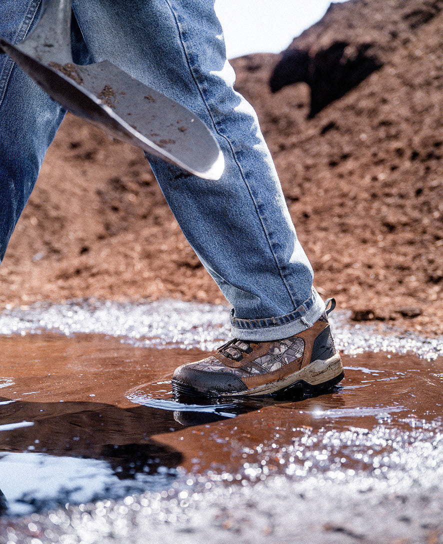 Men's Skokie Waterproof Work Boot (Carbon Toe) | Camo/Black - Image 9