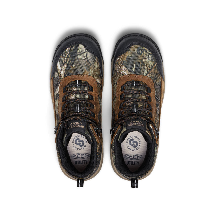Men's Skokie Waterproof Work Boot (Carbon Toe) | Camo/Black - Image 4