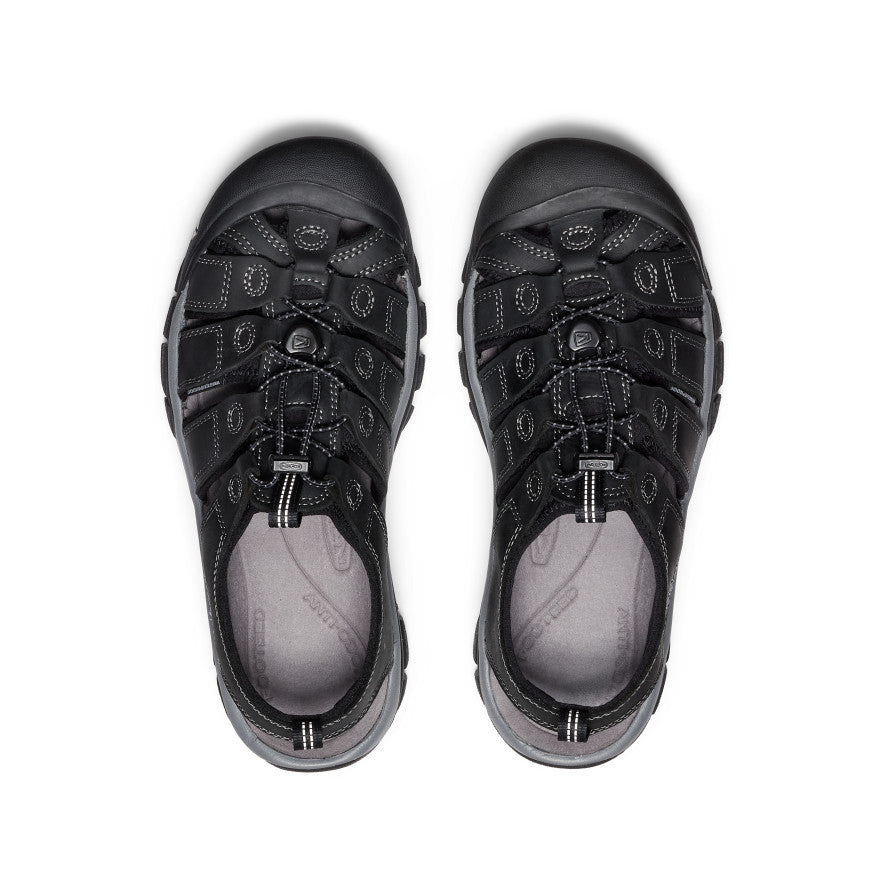 Men's Newport Leather Sandal | Black/Steel Grey - Image 4