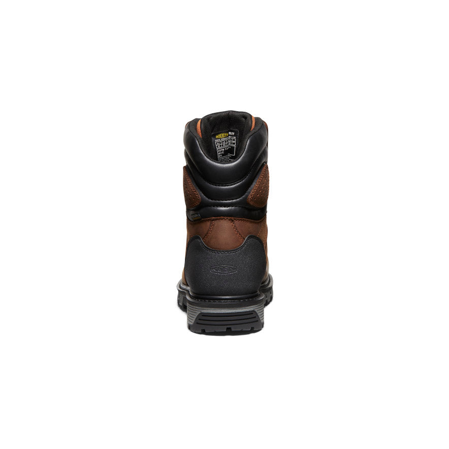 Men's Camden 8 Insulated Waterproof Boot (Carbon Toe) | Leather Brown/Black - Image 5