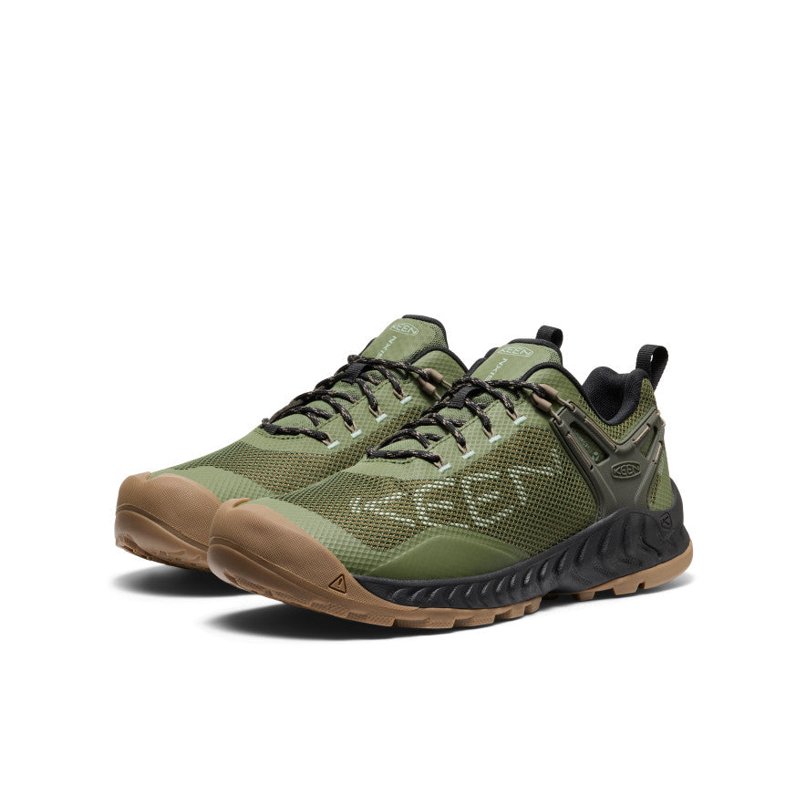 Men's NXIS EVO Waterproof Shoe | Bronze Green/Brindle - Image 2