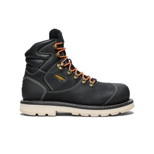 Men's Cincinnati+ 6 Waterproof 90?? Heel Boot (Carbon Toe) | Black/Sandshell