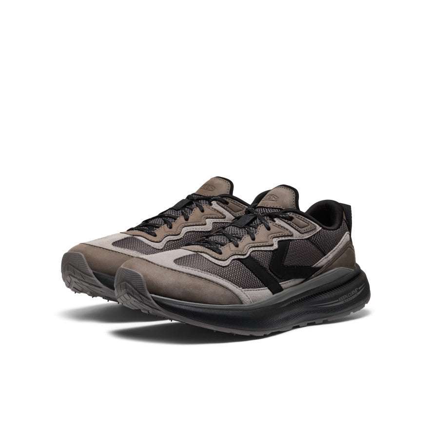 Men's WK500 Leather Walking Shoe | Steel Grey/Black - Image 2