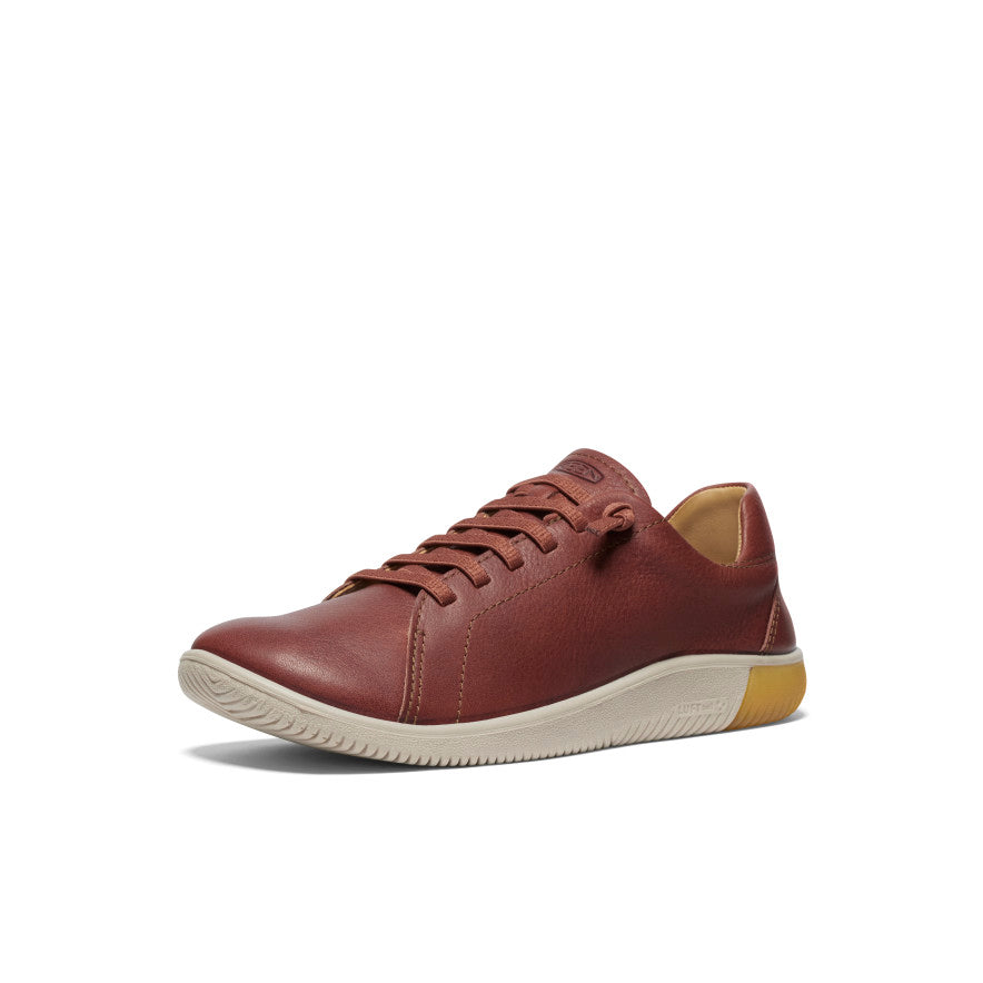 Women's KNX Leather Sneaker | Tortoise Shell/Plaza Taupe - Image 3