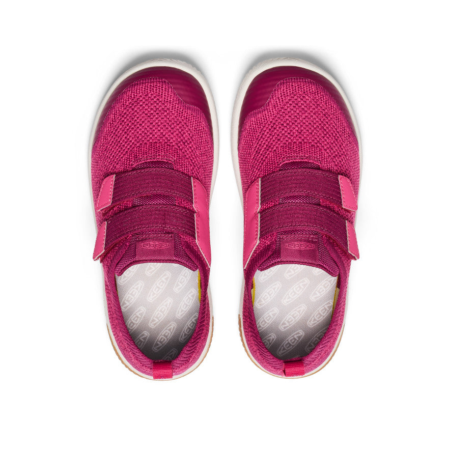Big Kids' KNX Knit Double Strap | Beaujolais/Raspberry - Image 4