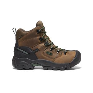 Men's Pittsburgh Energy 6 Waterproof Boot (Carbon Toe) | Cascade Brown/Greener Pastures