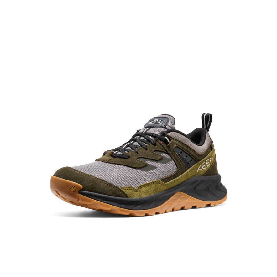 Men's Hightrail Waterproof Hiking Shoe | Steel Grey/Forest Night - Image 3