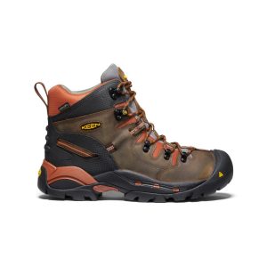 Men's Pittsburgh 6 Waterproof Boot (Soft Toe) | Cascade Brown/Bombay Brown