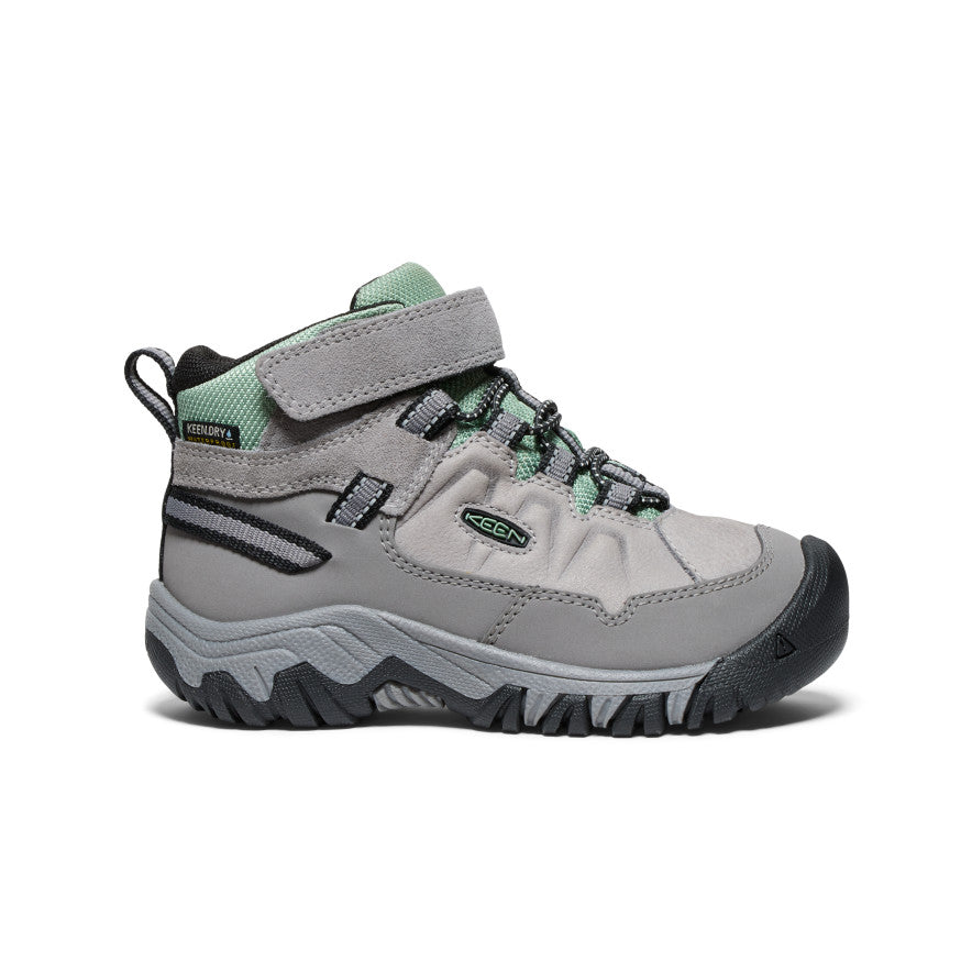 Little Kids' Targhee IV Waterproof Hiking Boot | Alloy/Granite Green