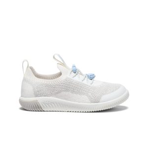 Little Kids' KNX Knit Sneaker | Star White/Skyway